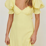 Calyx Maxi Dress Yellow