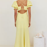 Calyx Maxi Dress Yellow