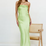 No Two Alike Maxi Dress Green
