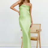 No Two Alike Maxi Dress Green