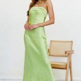 No Two Alike Maxi Dress Green