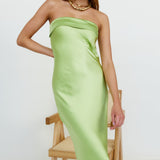 No Two Alike Maxi Dress Green