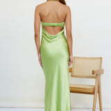 No Two Alike Maxi Dress Green