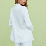 Morning Greeting Blazer White