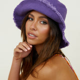 Sun Shower Bucket Hat Purple