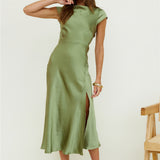 One Last Song Maxi Dress Olive