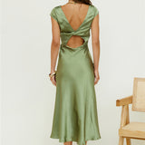 One Last Song Maxi Dress Olive