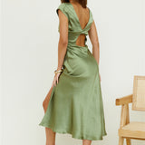 One Last Song Maxi Dress Olive