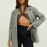 Luminary Ode Blazer Grey