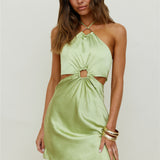 Light Bloom Dress Green
