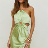 Light Bloom Dress Green