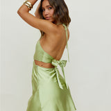 Light Bloom Dress Green