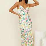 Summer Aurora Maxi Dress White