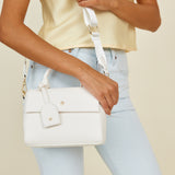 PETA + JAIN Hadid Bag White Pebble