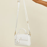 PETA + JAIN Hadid Bag White Pebble
