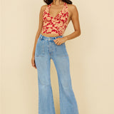 ROLLA'S Eastcoast Flare Jean Bessette Blue