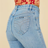 ROLLA'S Eastcoast Flare Jean Bessette Blue