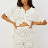 Angel Face Top White