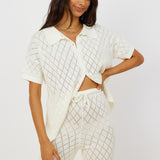Angel Face Top White