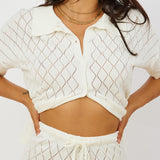 Angel Face Top White
