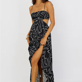 Times Have Changed Maxi Dress Black