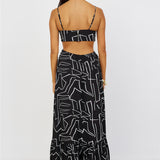 Times Have Changed Maxi Dress Black