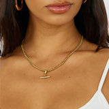18k Gold Climbing Higher Necklace Gold