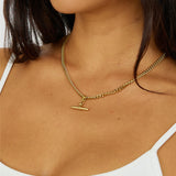 18k Gold Climbing Higher Necklace Gold