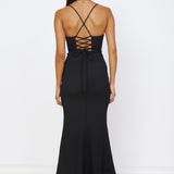 La Bella Vita Maxi Dress Black