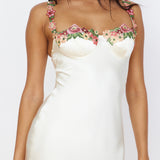 Magnetic Forces Maxi Dress White