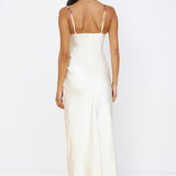 Magnetic Forces Maxi Dress White
