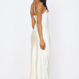 Magnetic Forces Maxi Dress White
