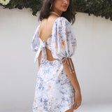 Perennial Lovers Dress Blue