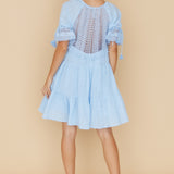 Wave After Wave Dress Blue