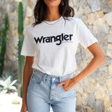 WRANGLER Classic Logo Tee White