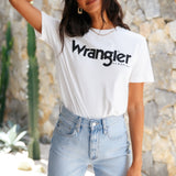 WRANGLER Classic Logo Tee White