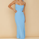 Running To You Maxi Dress Blue