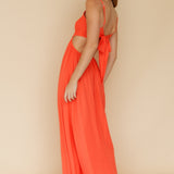 For So Long Maxi Dress Orange