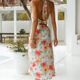 Lucky Stars Maxi Dress White