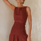 Verbena Dress Wine