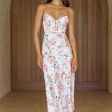 Whispered Confessions Maxi Dress Pink
