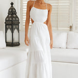 Got The Sun Maxi Dress White