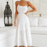 Got The Sun Maxi Dress White