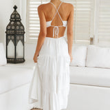 Got The Sun Maxi Dress White