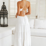 Got The Sun Maxi Dress White