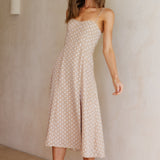 Leave Me Loving Maxi Dress Beige