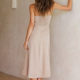 Leave Me Loving Maxi Dress Beige