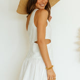 You Calling Me Dress White