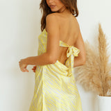 Roaring Hearts Dress Yellow