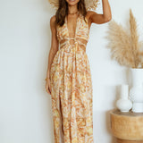 Hold Me Close Maxi Dress Yellow